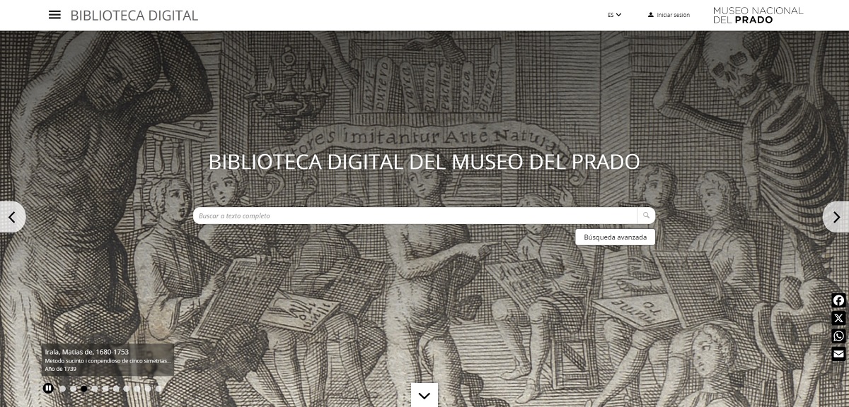 Catálogo Biblioteca Digital del Museo del Prado